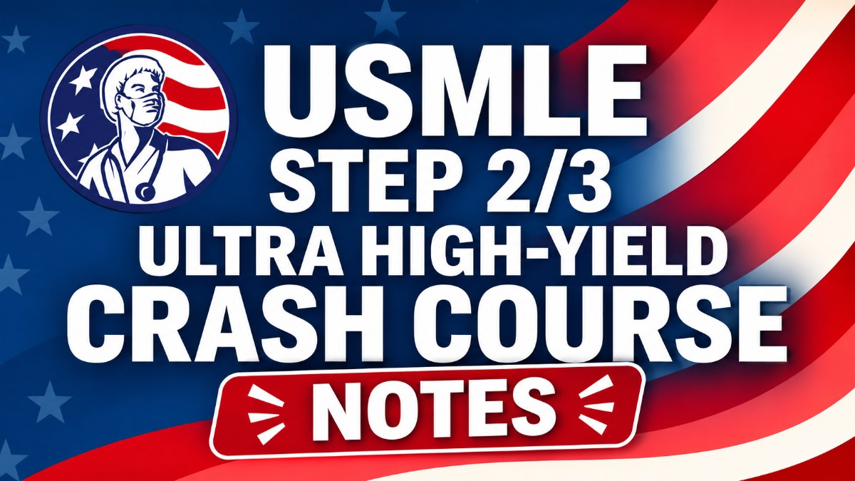 Step 2 High Yield Notes 